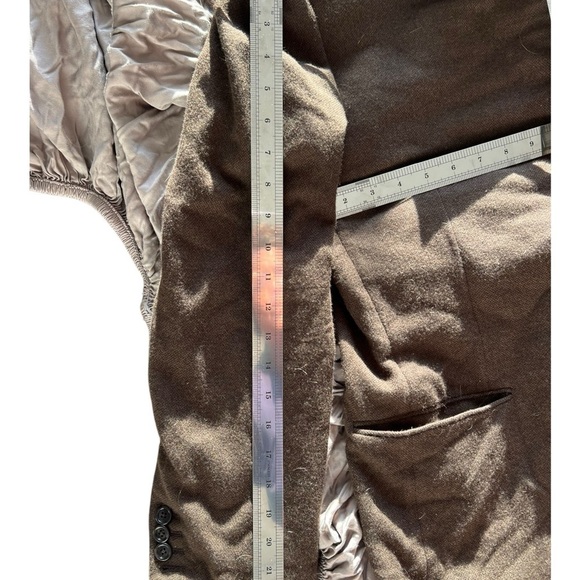 Ralph Lauren Black Label Slim Fit 100% Wool Brown blazer Sport Jacket 42R - Picture 7 of 12